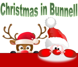 Christmas in Bunnell Logo