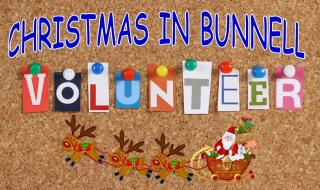 Christmas in Bunnell Volunteer Ad image
