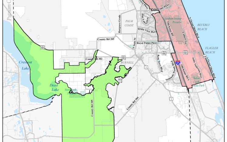 Flagler County Evacuation Zone Map