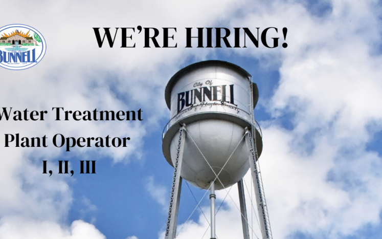 Water Tower with We're Hiring on it
